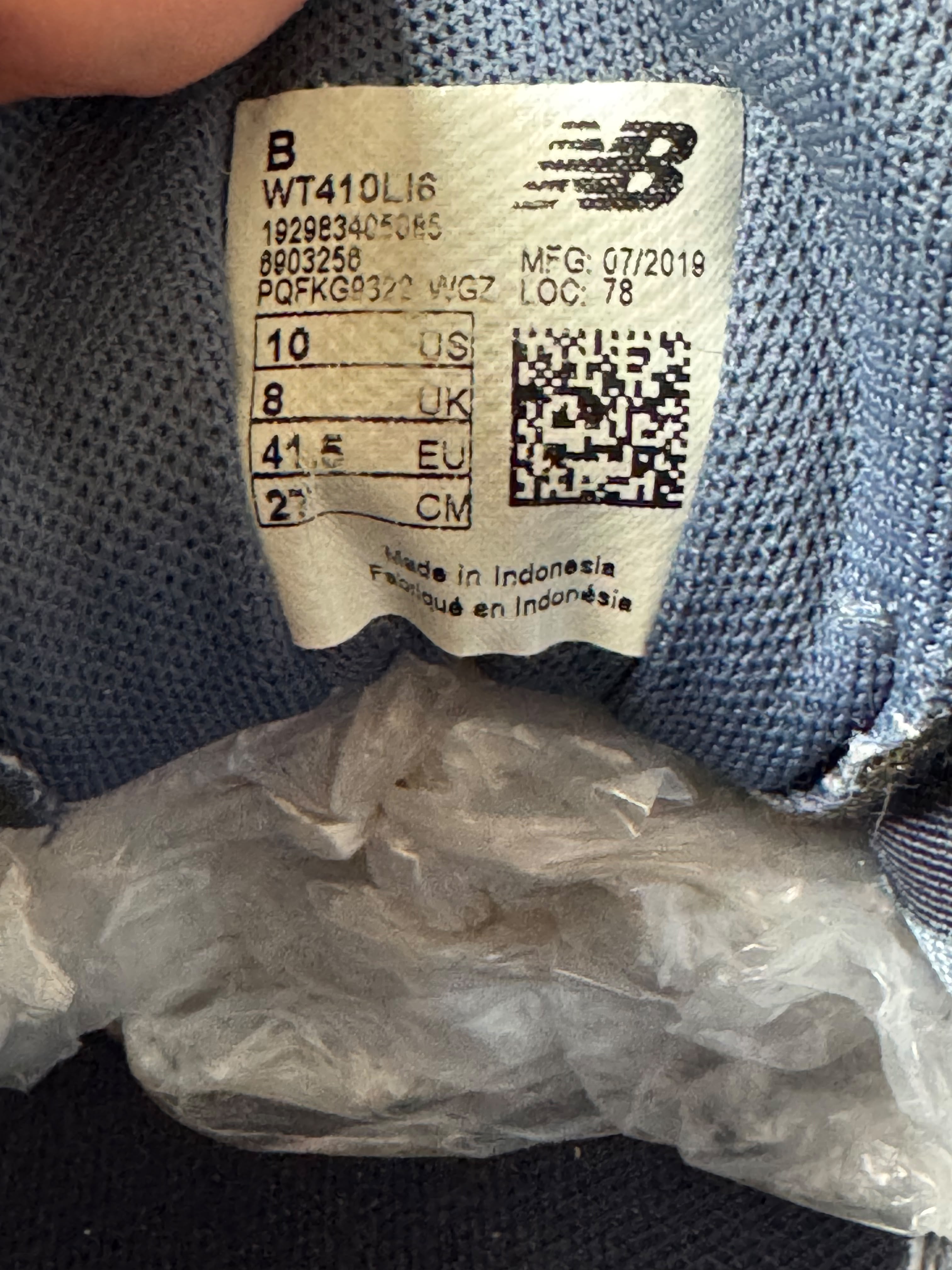 NEW BALANCE SIZE 41.5